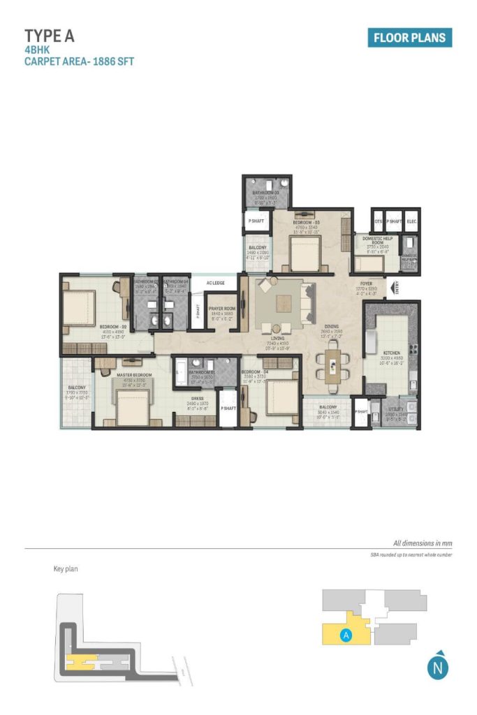 SOBHA Rajvilas Floor Plans (2)