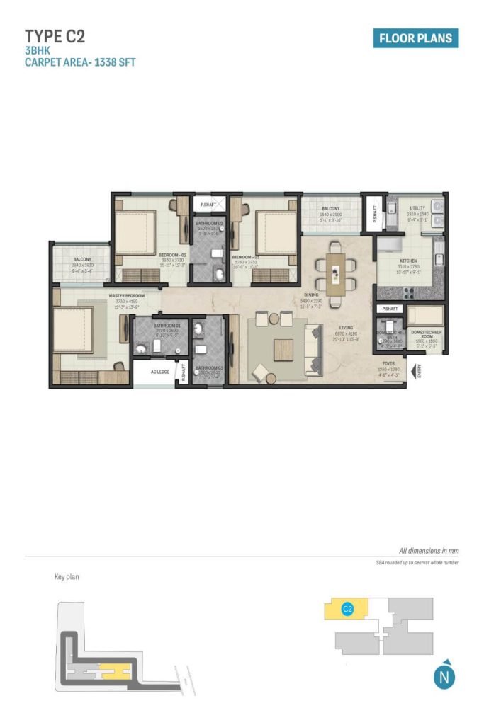 SOBHA Rajvilas Floor Plans (7)